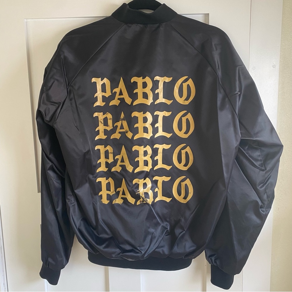 Kanye West Pablo Tour Varsity Jacket